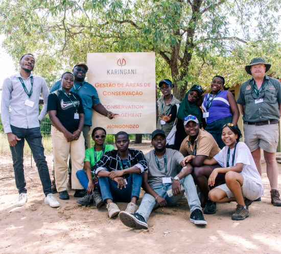 Gorongosa's MA Students visit Karingani